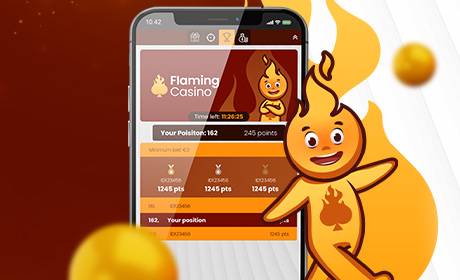 Flaming Casino goes live with Unibo Gamification