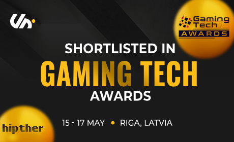 Unibo shortlisted Gaming Tech Awards 2025